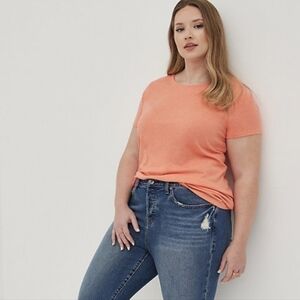 Torrid everyday tee coral size 4X NWT